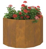 VidaXL Plantenbak Roestig 60 x 30 x 35 cm Cortenstaal