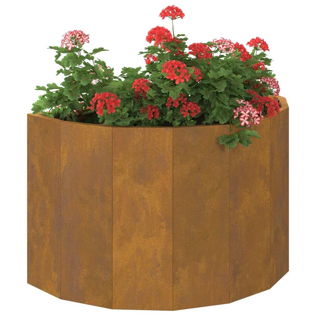 VidaXL Plantenbak Roestig 60 x 30 x 35 cm Cortenstaal