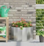 VidaXL Plantenbak Zilver 60 x 30 x 35 cm Gegalvaniseerd staal