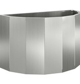 VidaXL Plantenbak Zilver 60 x 30 x 35 cm Gegalvaniseerd staal