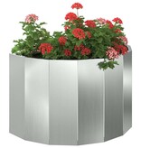 VidaXL Plantenbak Zilver 60 x 30 x 35 cm Gegalvaniseerd staal