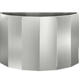 VidaXL Plantenbak Zilver 60 x 30 x 35 cm Gegalvaniseerd staal