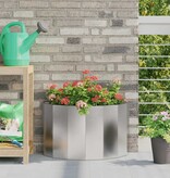 VidaXL Plantenbak Zilver 60 x 30 x 35 cm Roestvrij staal