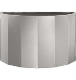 VidaXL Plantenbak Zilver 60 x 30 x 35 cm Roestvrij staal