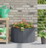 VidaXL Plantenbak Antraciet 60 x 30 x 35 cm Staal