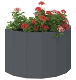 VidaXL Plantenbak Antraciet 60 x 30 x 35 cm Staal