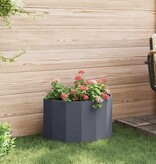 VidaXL Plantenbak Antraciet 60 x 30 x 35 cm Staal