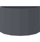 VidaXL Plantenbak Antraciet 60 x 30 x 35 cm Staal