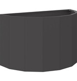 VidaXL Plantenbak Zwart 60 x 30 x 35 cm Staal