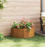 VidaXL Plantenbak Roestig 90 x 45 x 35 cm Cortenstaal