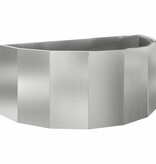 VidaXL Plantenbak Zilver 90 x 45 x 35 cm Gegalvaniseerd staal