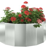 VidaXL Plantenbak Zilver 90 x 45 x 35 cm Gegalvaniseerd staal