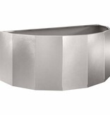 VidaXL Plantenbak Zilver 90 x 45 x 35 cm Roestvrij staal