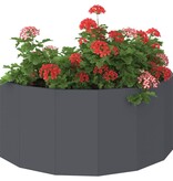 VidaXL Plantenbak Antraciet 90 x 45 x 35 cm Staal