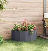 VidaXL Plantenbak Antraciet 90 x 45 x 35 cm Staal