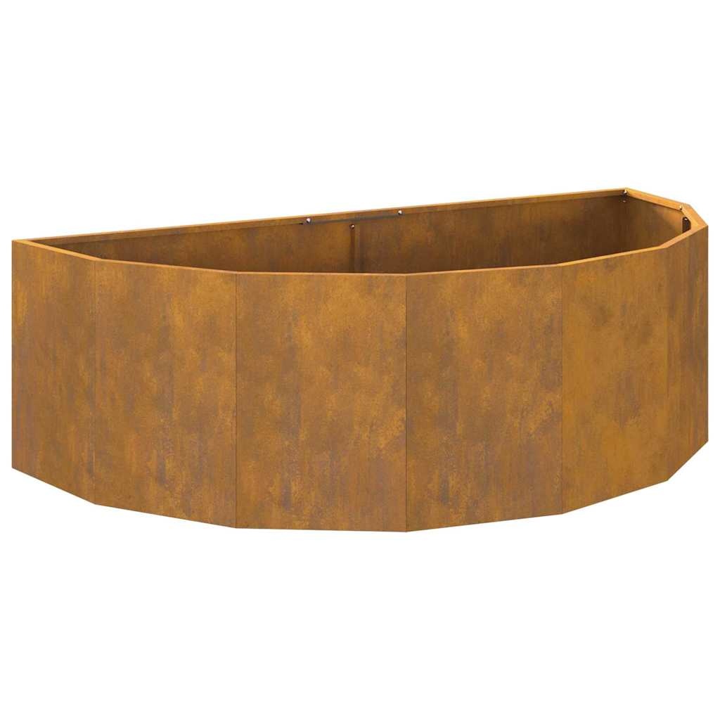 VidaXL Plantenbak Roestig 120 x 60 x 35 cm Cortenstaal