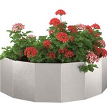 VidaXL Plantenbak Zilver 120 x 60 x 35 cm Roestvrij staal