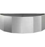 VidaXL Plantenbak Zilver 120 x 60 x 35 cm Roestvrij staal