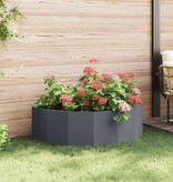 VidaXL Plantenbak Antraciet 120 x 60 x 35 cm Staal