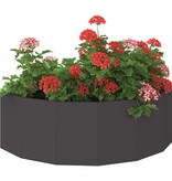VidaXL Plantenbak Zwart 120 x 60 x 35 cm Staal