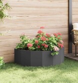 VidaXL Plantenbak Zwart 120 x 60 x 35 cm Staal