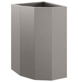 VidaXL Hoek Plantbak Roestig 30 x 30 x 50 cm Cortenstaal