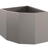 VidaXL Hoek Plantbak Roestig 45 x 45 x 35 cm Cortenstaal