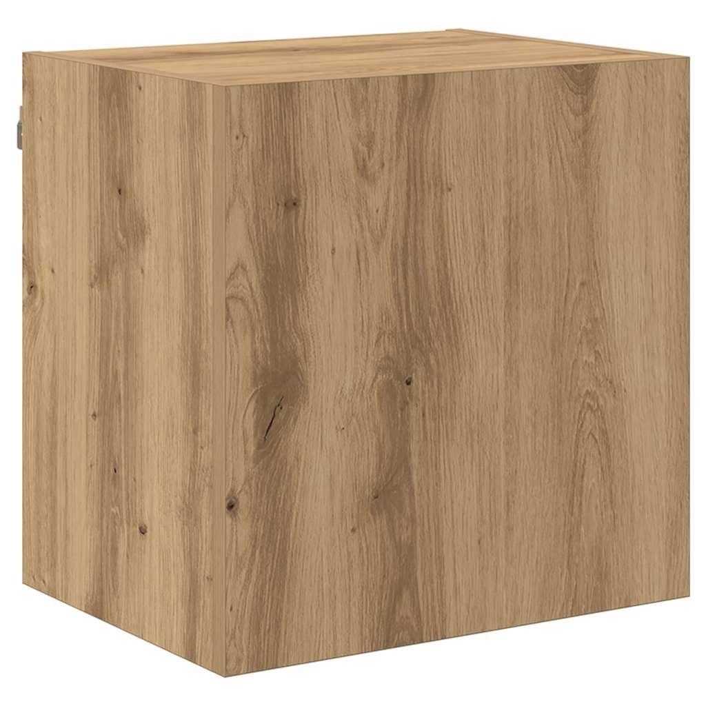 VidaXL TV Wandkast Artisan Eiken 40,5x30x40cm Bewerkt hout