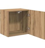 VidaXL TV Wandkast Artisan Eiken 40,5x30x40cm Bewerkt hout