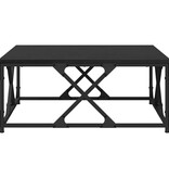 VidaXL Salontafel Zwart eiken 70 x 70 x 30 cm Bewerkt hout