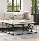 VidaXL Salontafel artisanaal eikenkleurig 100 x 100 x 40 cm