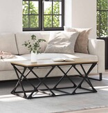 VidaXL Salontafel artisanaal eikenkleurig 100 x 49 x 40 cm