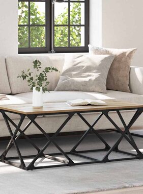 VidaXL Salontafel artisanaal eikenkleurig 100 x 49 x 40 cm