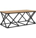 VidaXL Salontafel artisanaal eikenkleurig 100 x 49 x 40 cm