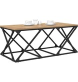 VidaXL Salontafel artisanaal eikenkleurig 100 x 49 x 40 cm