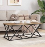 VidaXL Salontafel artisanaal eikenkleurig 100 x 49 x 40 cm