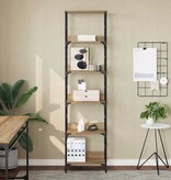 VidaXL Boekenkast Artisan Eiken 50 x 33 x 188,5 cm Bewerkt hout