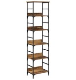 VidaXL Boekenkast Oud Hout 50 x 33 x 188,5 cm Bewerkt hout