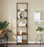 VidaXL Boekenkast Oud Hout 50 x 33 x 188,5 cm Bewerkt hout