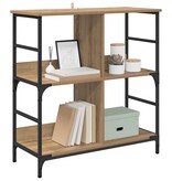 VidaXL Boekenkast artisanaal eikenkleurig 78,5 x 33 x 82 cm