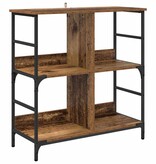 VidaXL Boekenkast Oud hout 78,5 x 33 x 82 cm Bewerkt hout