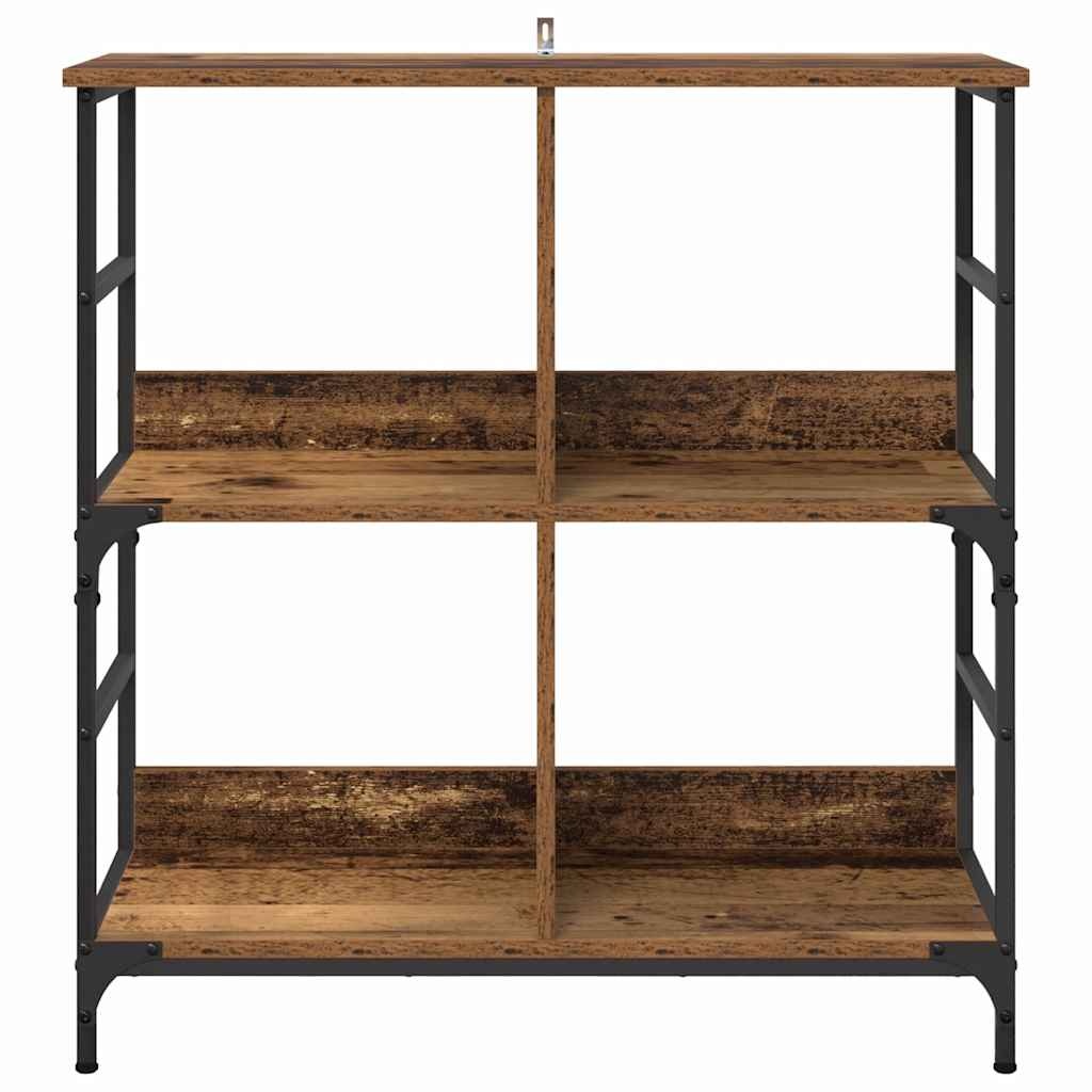 VidaXL Boekenkast Oud hout 78,5 x 33 x 82 cm Bewerkt hout