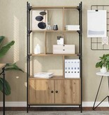 VidaXL Boekenkast Bewerkt hout