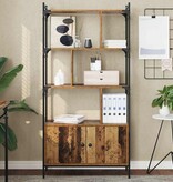 VidaXL Boekenkast Bewerkt hout