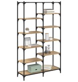 VidaXL Boekenkast artisanaal eikenkleurig 100 x 32 x 170 cm