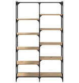 VidaXL Boekenkast artisanaal eikenkleurig 100 x 32 x 170 cm