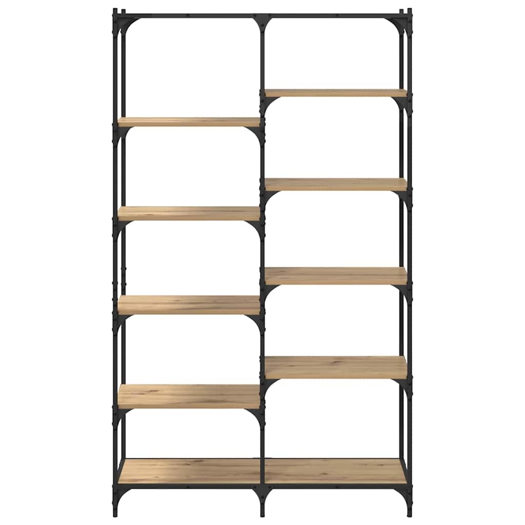 VidaXL Boekenkast artisanaal eikenkleurig 100 x 32 x 170 cm