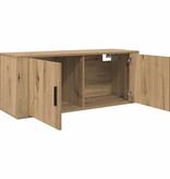 VidaXL Wandgemonteerde TV-kast Artisan Eiken 100 x 34,5 x 40 cm