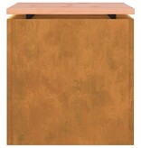 VidaXL Tuinbank Roestig 40 x 40 x 43 cm Cortenstaal