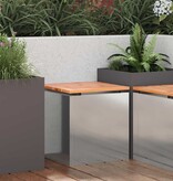 VidaXL Tuinbank Zilver 40 x 40 x 43 cm Gegalvaniseerd staal